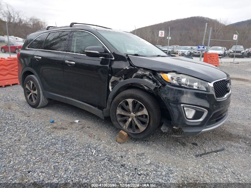 2016 KIA SORENTO 3.3L EX - 5XYPH4A57GG008853