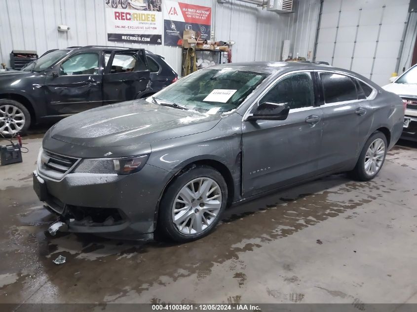 2016 CHEVROLET IMPALA LS - 1G11Z5SA5GU116822