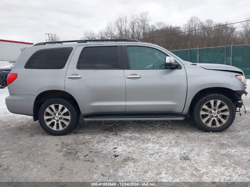 2015 Toyota Sequoia Limited 5.7L V8 VIN: 5TDJY5G17FS117704 Lot: 41003649