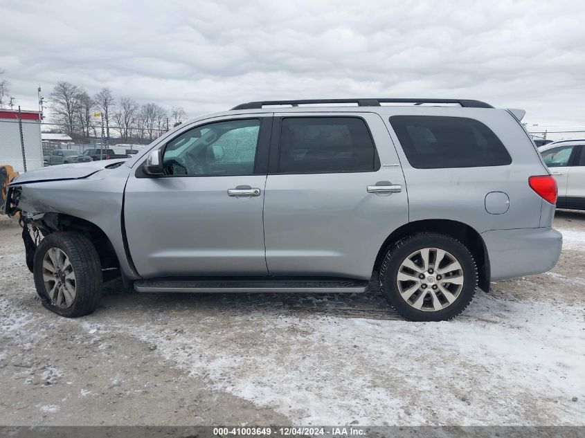 2015 Toyota Sequoia Limited 5.7L V8 VIN: 5TDJY5G17FS117704 Lot: 41003649