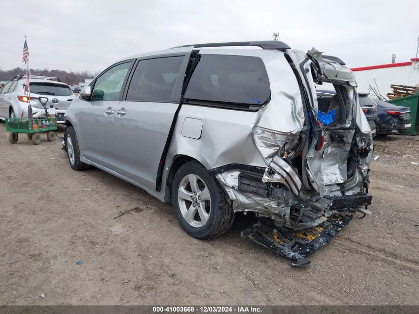 VIN 5TDKZ3DC6LS050925 2020 Toyota Sienna, LE no.3