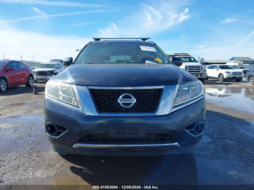 2014 Nissan Pathfinder Sv VIN: 5N1AR2MM4EC613193 Lot: 41003694