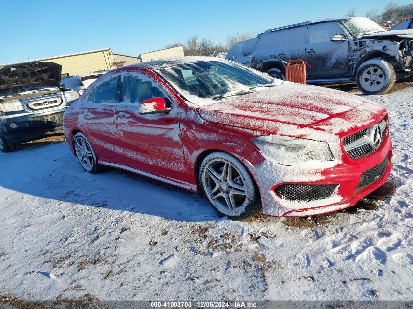 VIN WDDSJ4EB4EN055199 2014 Mercedes-Benz CLA 250 no.1