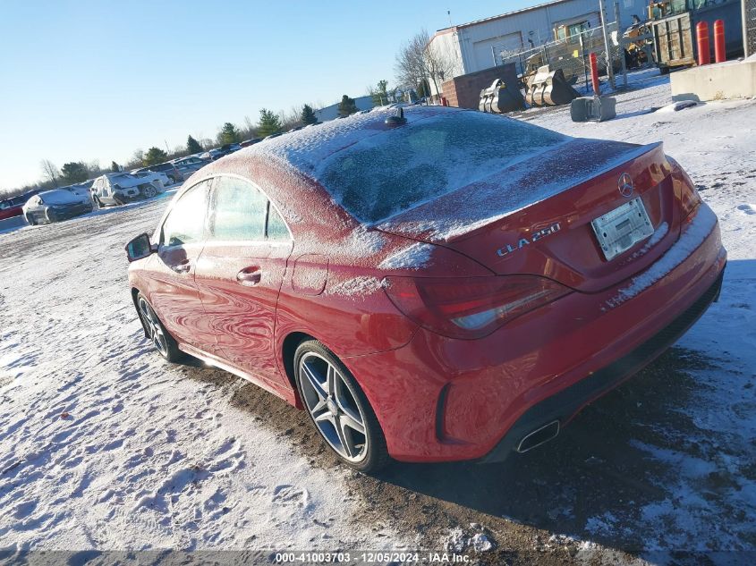 VIN WDDSJ4EB4EN055199 2014 Mercedes-Benz CLA 250 no.3