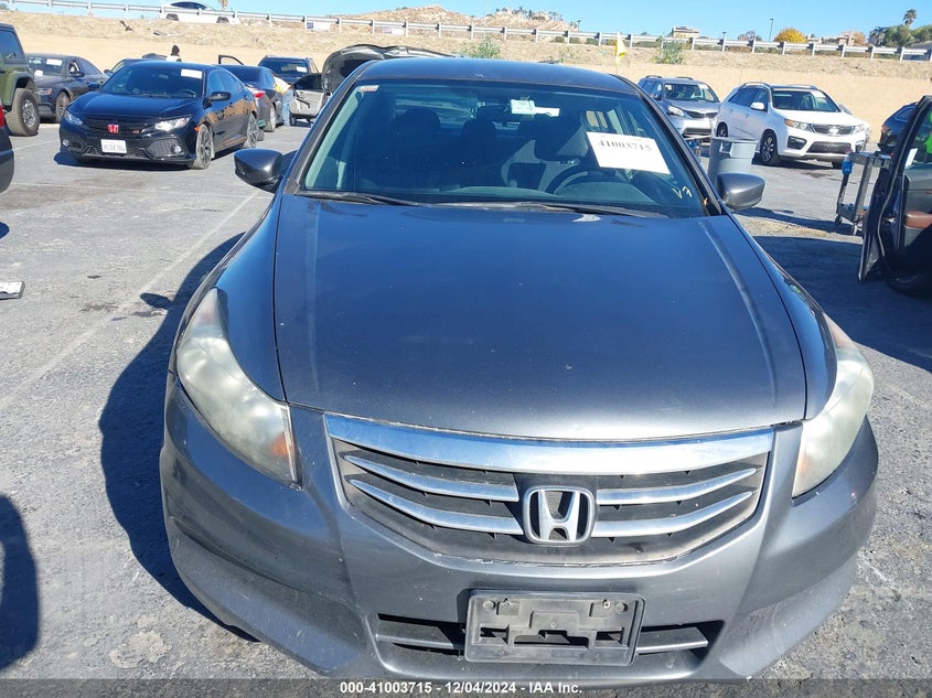 2012 HONDA ACCORD VIN: 1HGCP2F31CA136773