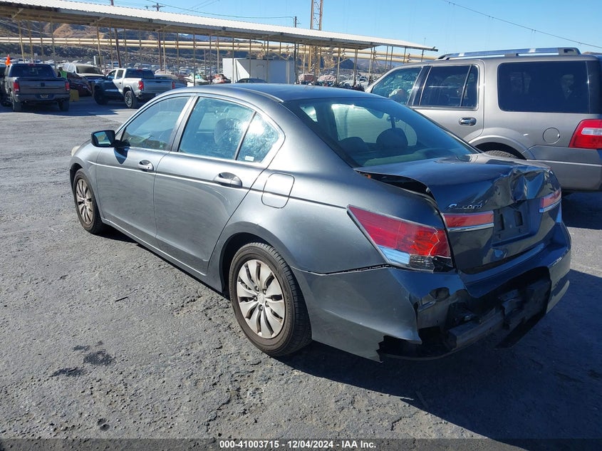 2012 HONDA ACCORD VIN: 1HGCP2F31CA136773