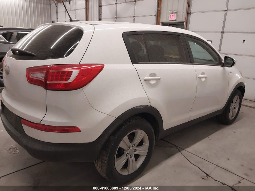 2013 Kia Sportage Lx VIN: KNDPBCA23D7399588 Lot: 41003809