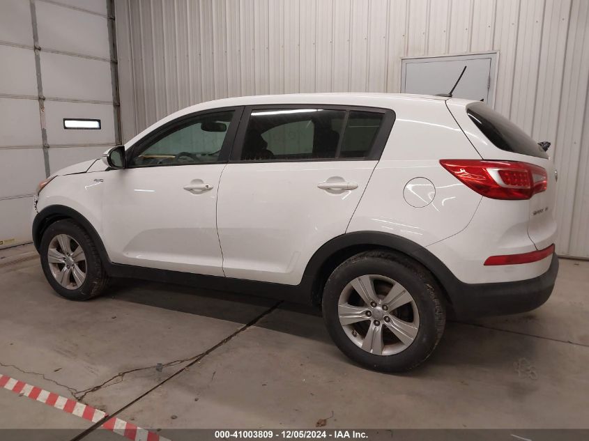 2013 Kia Sportage Lx VIN: KNDPBCA23D7399588 Lot: 41003809