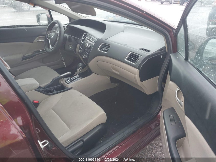 2013 HONDA CIVIC VIN: 19XFB2F57DE029267