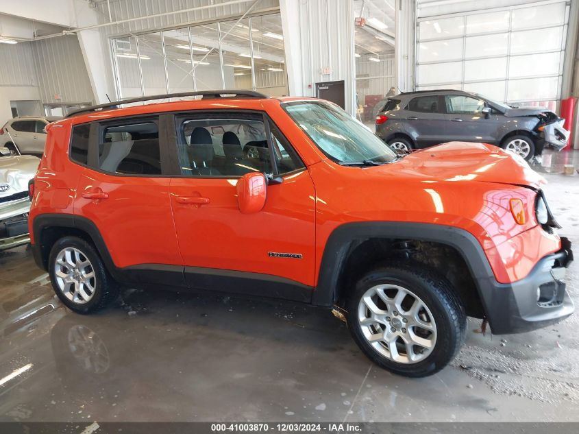 VIN ZACCJBBT5GPE09581 2016 JEEP RENEGADE no.13