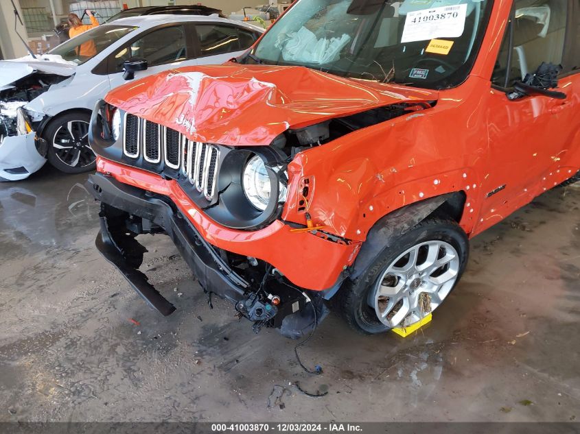 VIN ZACCJBBT5GPE09581 2016 JEEP RENEGADE no.18