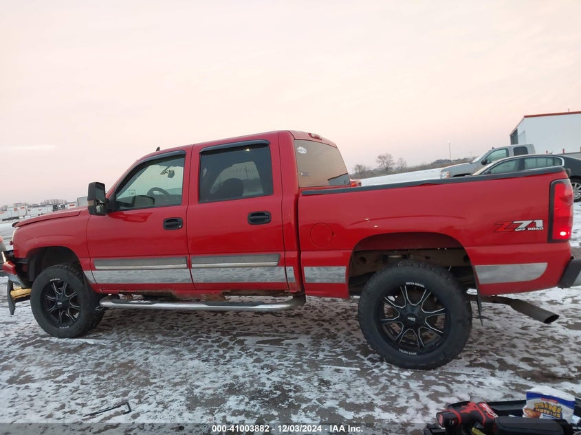 2006 CHEVROLET SILVERADO 1500 VIN: 2GCEK13TX61118887