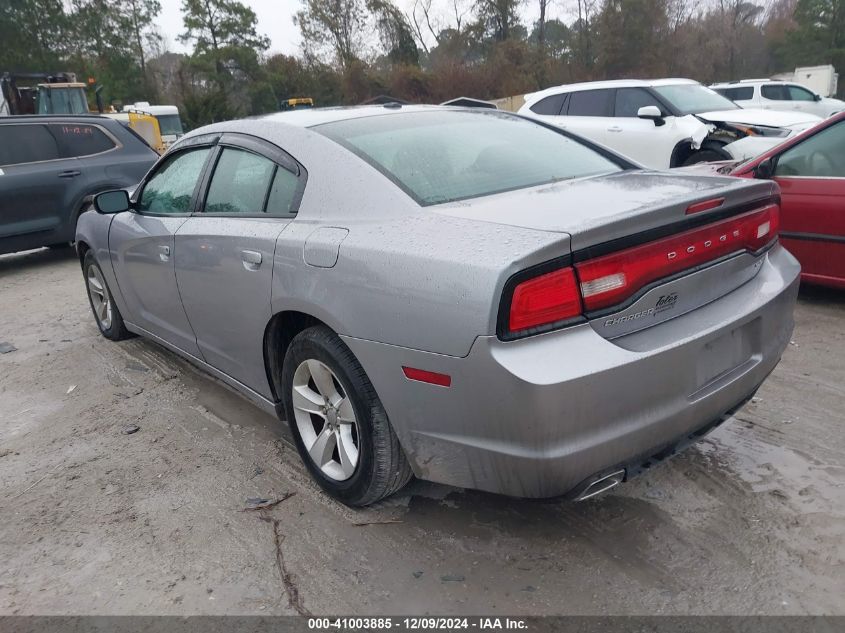 VIN 2C3CDXHG5EH314178 2014 Dodge Charger, Sxt no.3