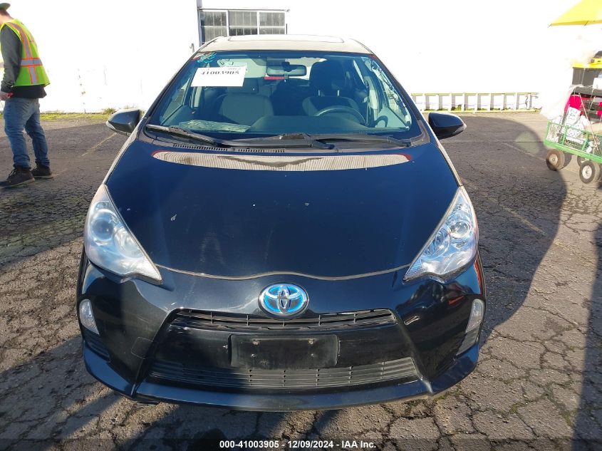 2014 Toyota Prius C Three VIN: JTDKDTB35E1072240 Lot: 41003905