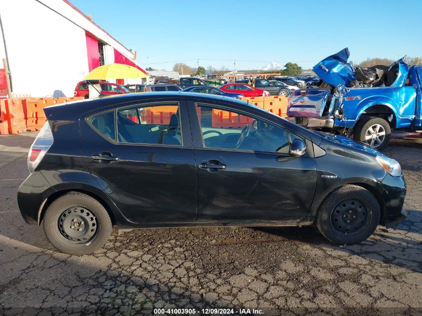 2014 Toyota Prius C Three VIN: JTDKDTB35E1072240 Lot: 41003905