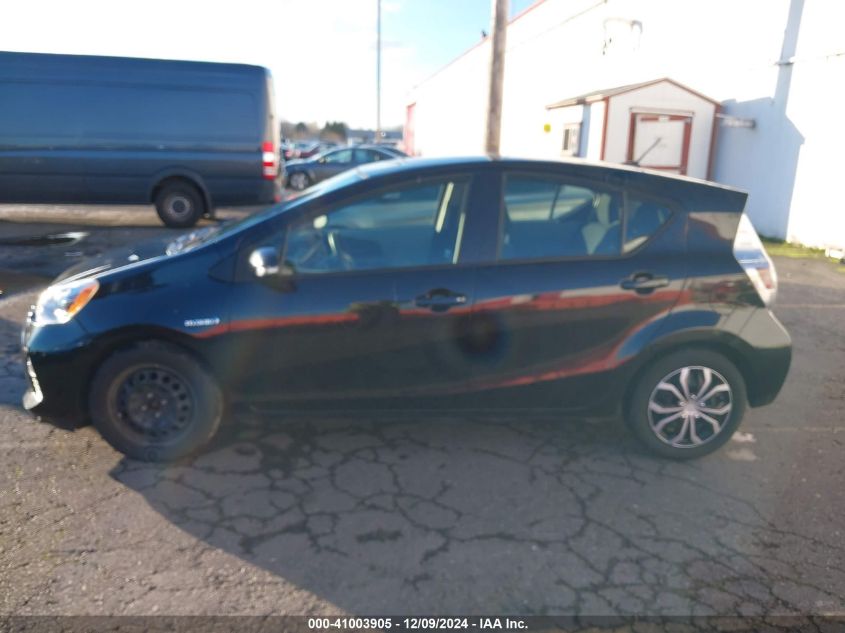 2014 Toyota Prius C Three VIN: JTDKDTB35E1072240 Lot: 41003905