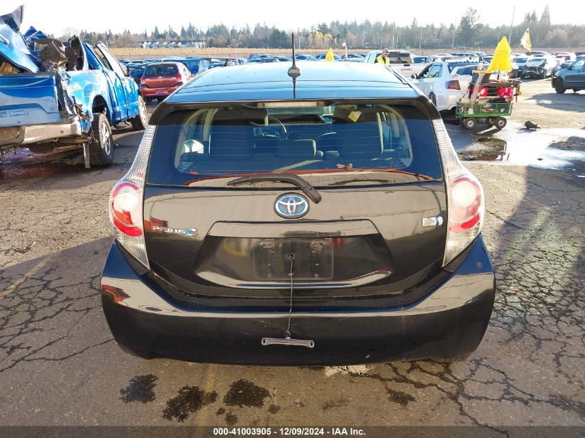 2014 Toyota Prius C Three VIN: JTDKDTB35E1072240 Lot: 41003905