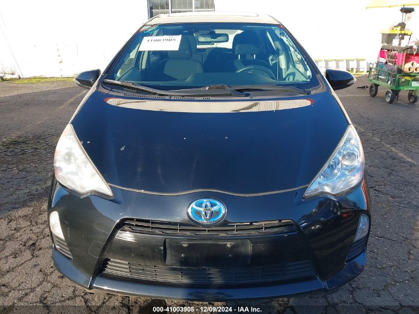 2014 Toyota Prius C Three VIN: JTDKDTB35E1072240 Lot: 41003905