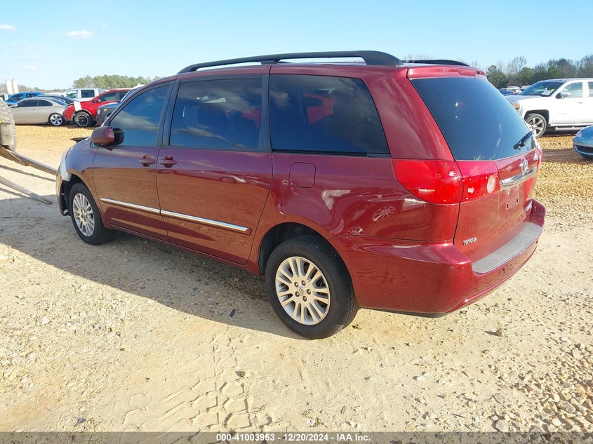 Vin: 5tddk4cc9as028743, lot: 41493848, toyota sienna limited 20103