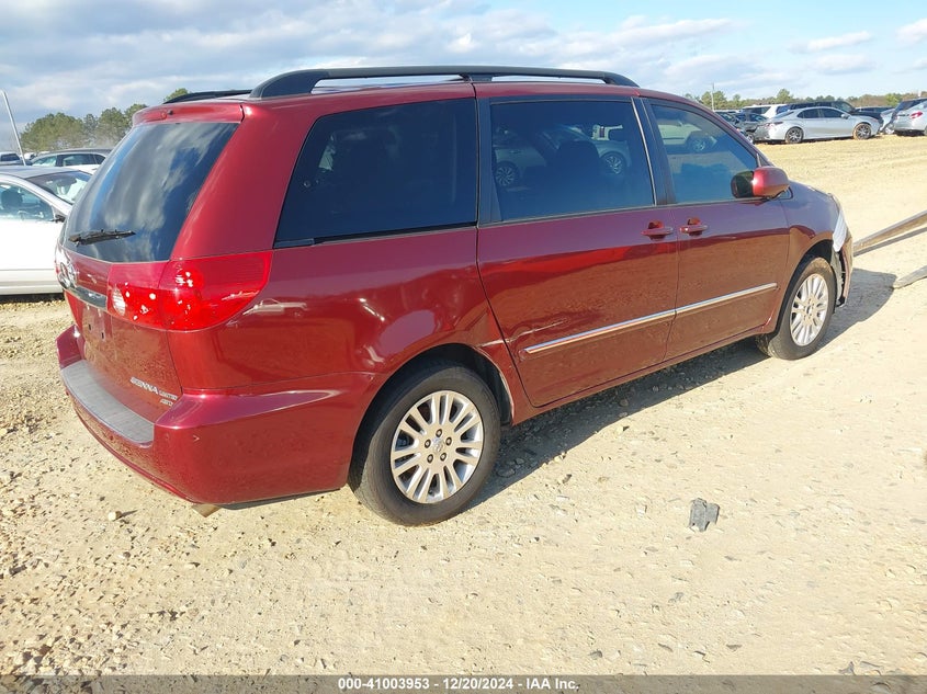 Vin: 5tddk4cc9as028743, lot: 41493848, toyota sienna limited 20104