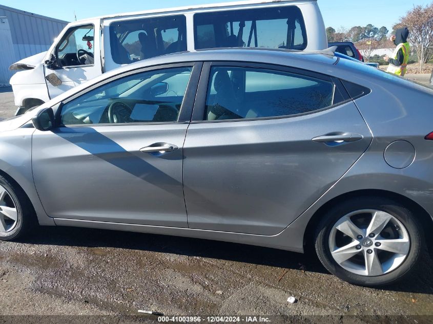 2013 Hyundai Elantra Gls VIN: KMHDH4AE8DU760991 Lot: 41003956