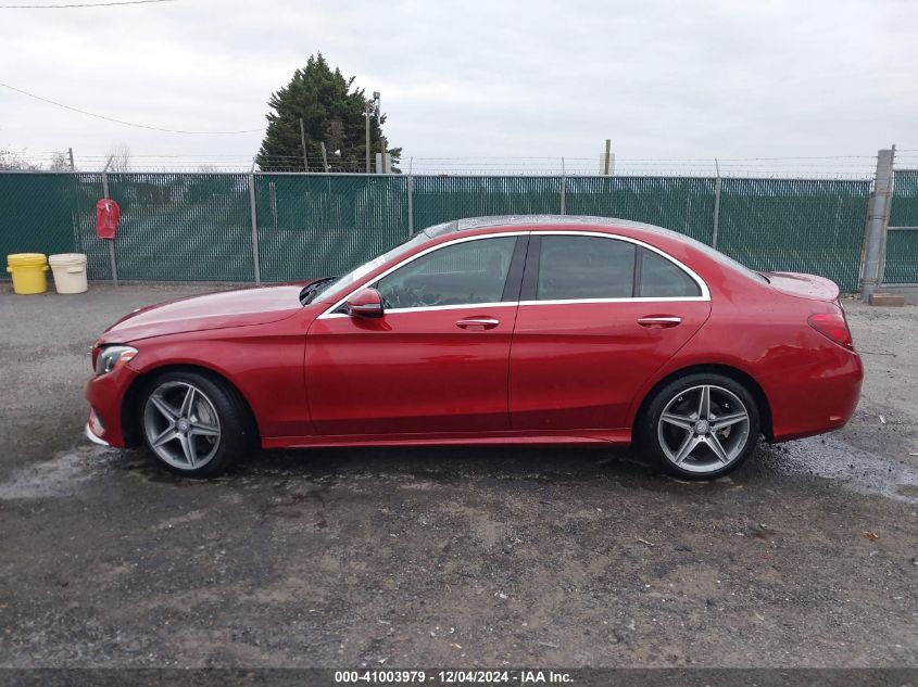 VIN 55SWF4KB2GU154007 2016 Mercedes-Benz C 300, 4Ma... no.14