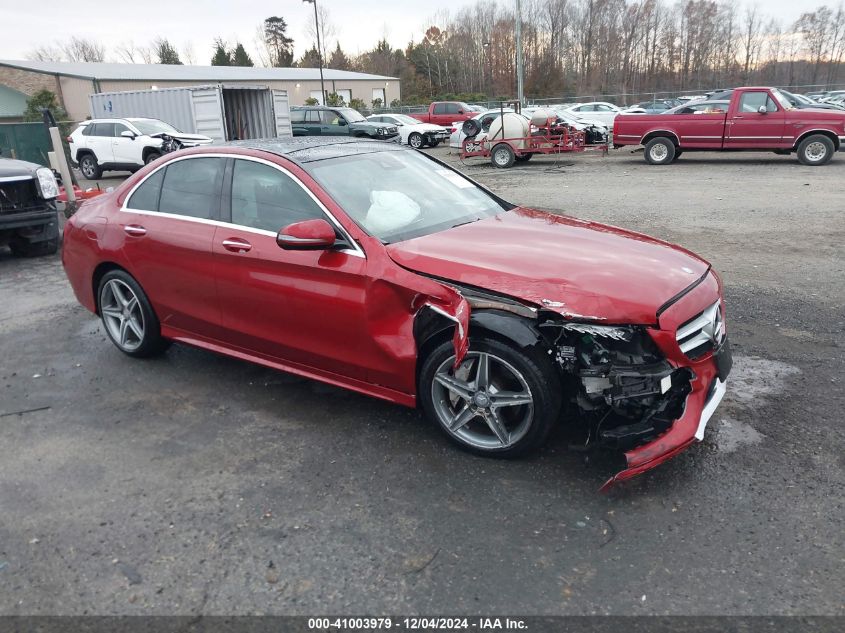 VIN 55SWF4KB2GU154007 2016 Mercedes-Benz C 300, 4Ma... no.1