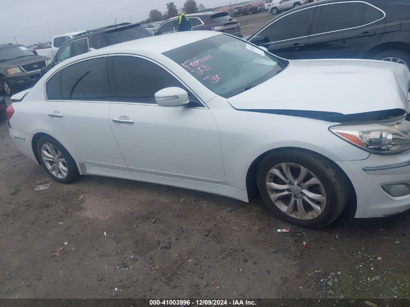 2012 Hyundai Genesis 3.8L VIN: KMHGC4DD6CU178539 Lot: 41003996