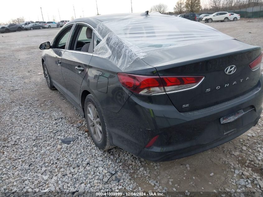 VIN 5NPE24AF7KH809687 2019 Hyundai Sonata, SE no.3