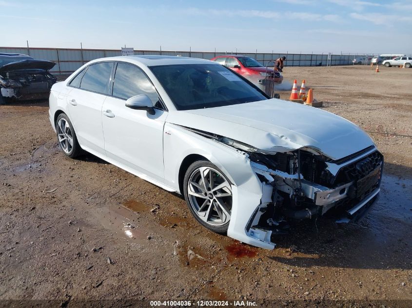 2021 AUDI A4 PREMIUM PLUS 45 - WAUEAAF42MA046610