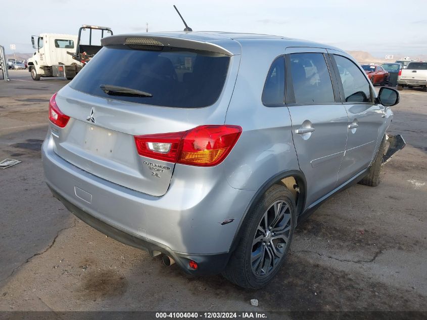 VIN JA4AP3AW0GZ059411 2016 MITSUBISHI OUTLANDER SPORT no.4