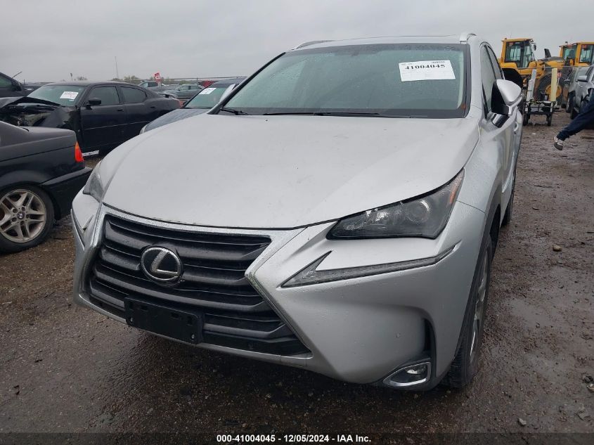 VIN JTJYARBZ3F2021872 2015 Lexus NX, 200T no.6