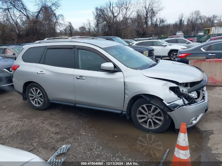 2015 Nissan Pathfinder Sv VIN: 5N1AR2MMXFC652324 Lot: 41004060