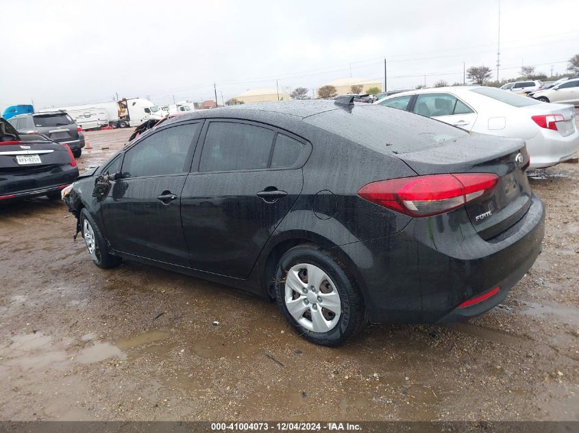 2018 Kia Forte Lx VIN: 3KPFL4A7XJE255431 Lot: 41004073