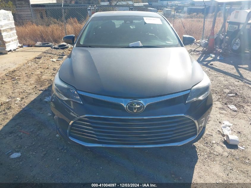 VIN 4T1BK1EB0JU285727 2018 TOYOTA AVALON XLE