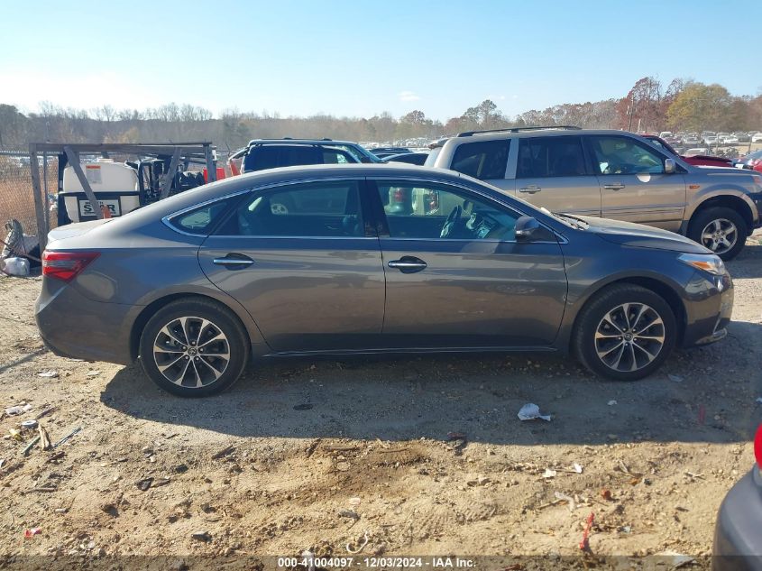 VIN 4T1BK1EB0JU285727 2018 TOYOTA AVALON XLE