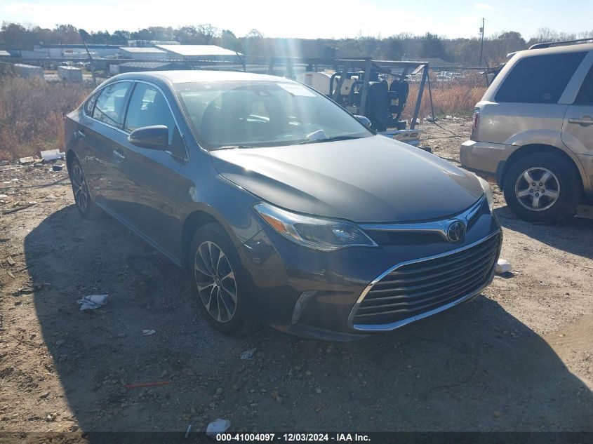 VIN 4T1BK1EB0JU285727 2018 TOYOTA AVALON XLE