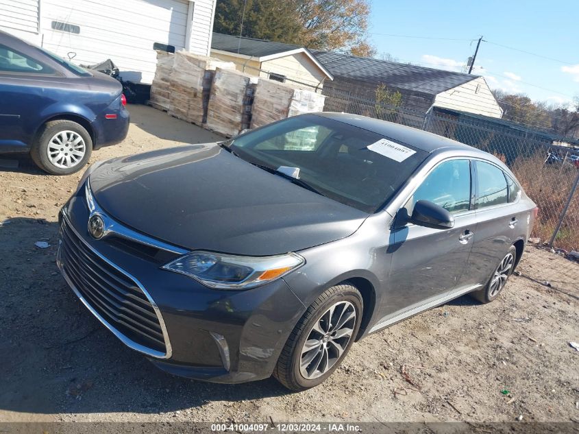 VIN 4T1BK1EB0JU285727 2018 TOYOTA AVALON XLE