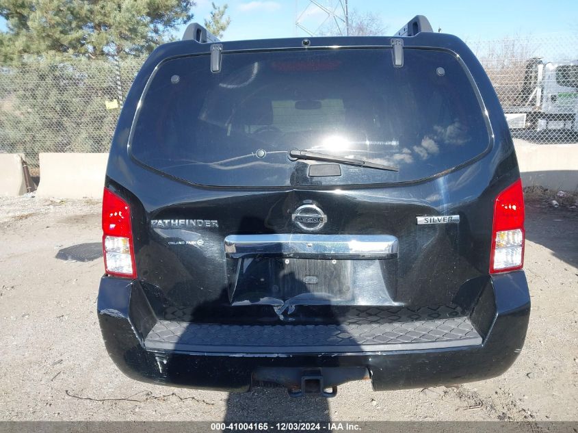 2011 Nissan Pathfinder Silver VIN: 5N1AR1NB4BC608529 Lot: 41004165