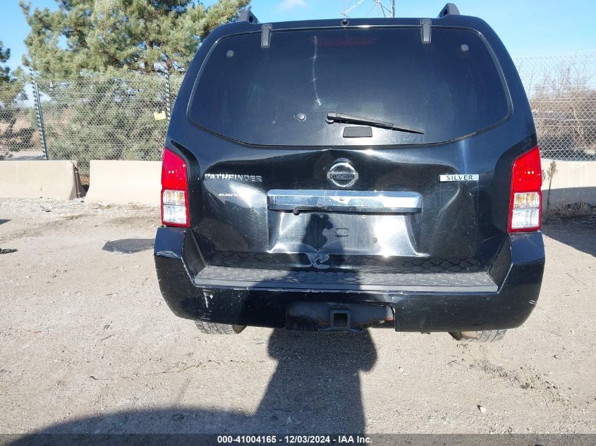 2011 Nissan Pathfinder Silver VIN: 5N1AR1NB4BC608529 Lot: 41004165