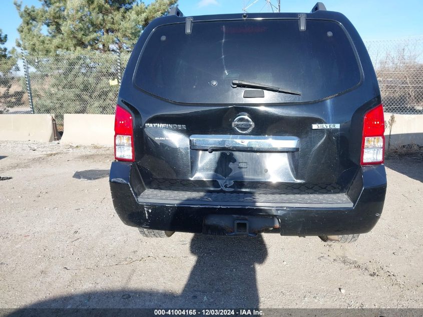 2011 Nissan Pathfinder Silver VIN: 5N1AR1NB4BC608529 Lot: 41004165