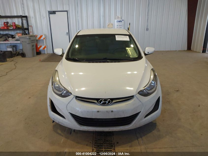 2015 Hyundai Elantra Se VIN: 5NPDH4AE7FH642027 Lot: 41004222