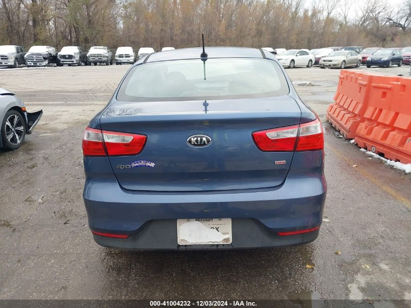 2016 Kia Rio Lx VIN: KNADM4A30G6612015 Lot: 41004232