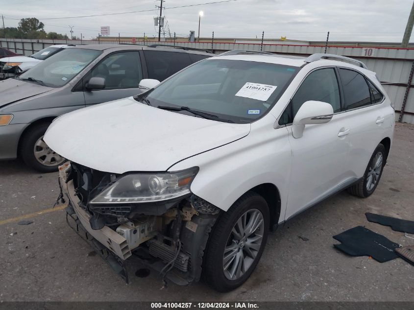 VIN 2T2ZK1BA0DC109353 2013 LEXUS RX 350 no.2