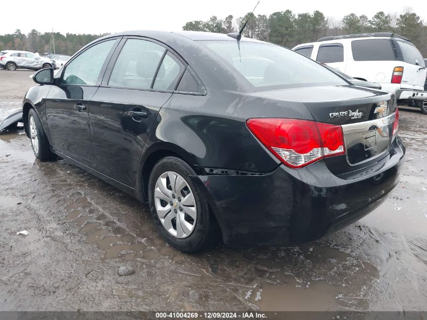 VIN 1G1PA5SG5D7318267 2013 Chevrolet Cruze, Ls Auto no.3