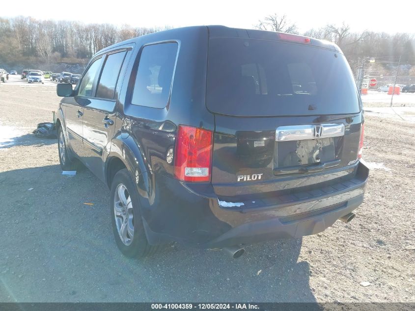 VIN 5FNYF4H51FB054524 2015 HONDA PILOT no.3