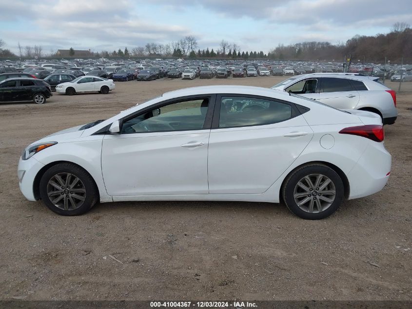 VIN 5NPDH4AE0FH589185 2015 HYUNDAI ELANTRA no.13