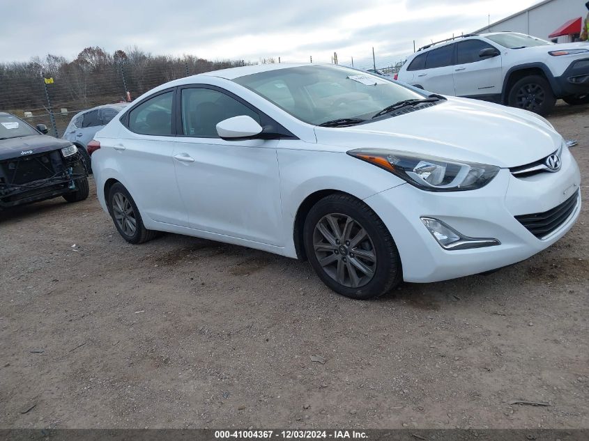 VIN 5NPDH4AE0FH589185 2015 HYUNDAI ELANTRA no.1