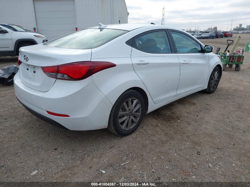 VIN 5NPDH4AE0FH589185 2015 HYUNDAI ELANTRA no.4