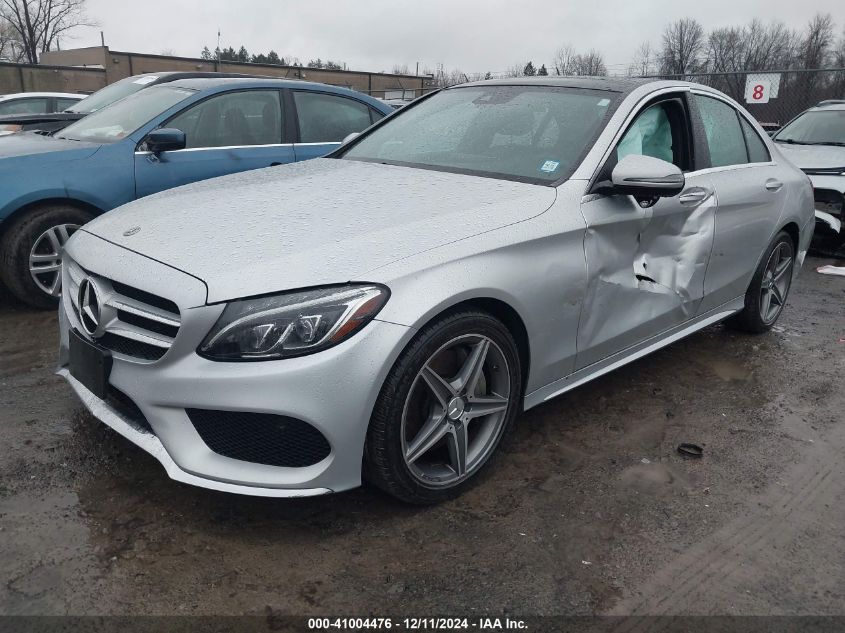 VIN 55SWF4KB5JU255646 2018 Mercedes-Benz C 300, 4Matic no.2